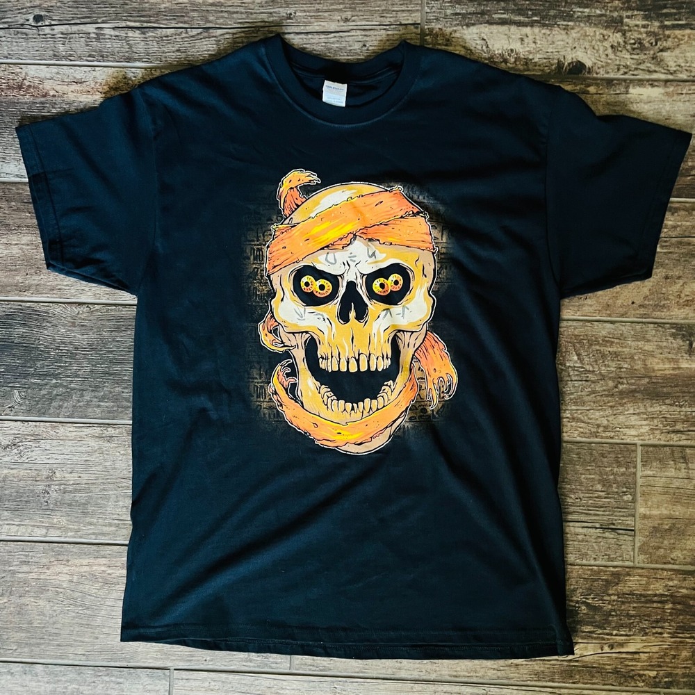 The Goonies Nerd Block T-Shirt Men's - Size Large Skull